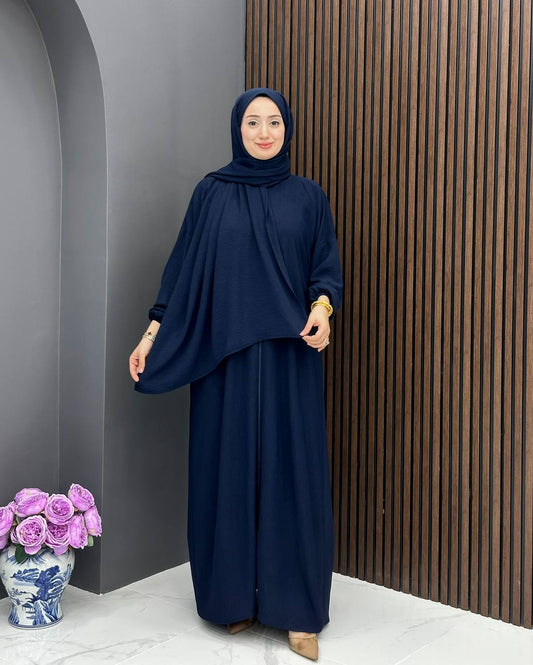 عباية فاخرة بتصميم عصري وأناقة ملكية تخطف الأنظار